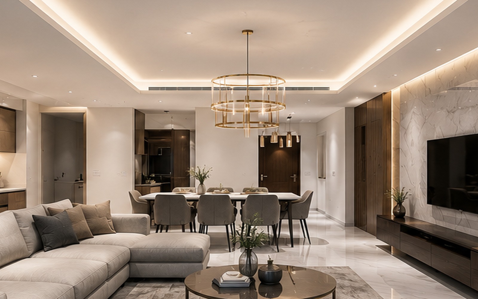 High-quality residential property finishing